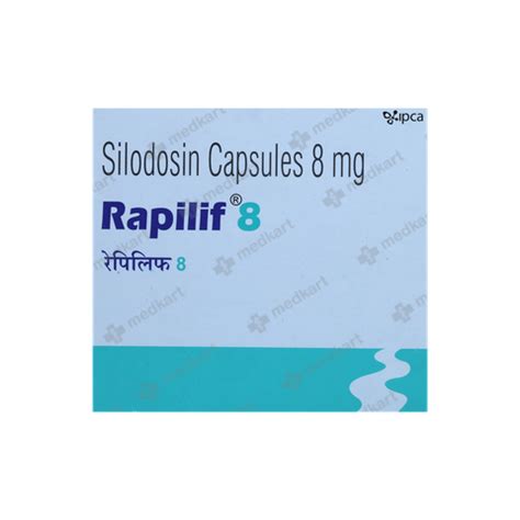 RAPILIF 8MG CAPSULE 15'S : View Price, Combination and Alternatives ...