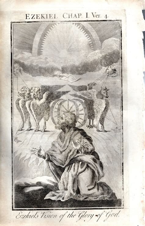 Ezekiel Vision - illustration of ezekiel vision