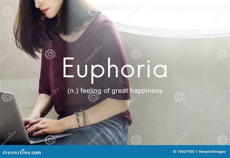 Euphoria Feeling Great Pleasure Happiness Concept Stock Photo - Image ...