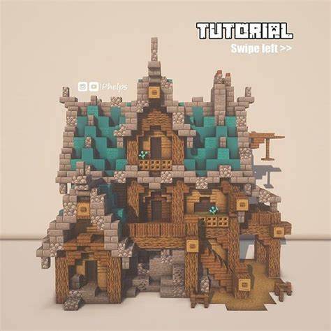 Medieval Minecraft House Tutorial W.12.2 的图像结果