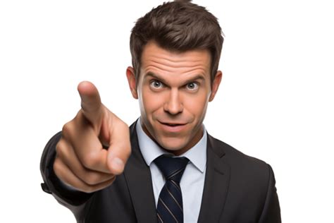 Business Man Pointing PNG 的图像结果