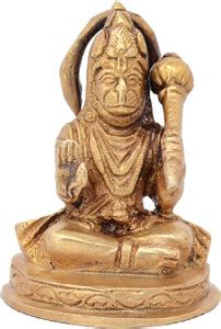 Skywalk Skywalk Metal Brass Hanuman Religious Idol Figurine G-196 ...