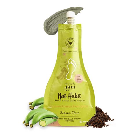 Nat Habit: Fresh Banana Clove Foot Ubtan