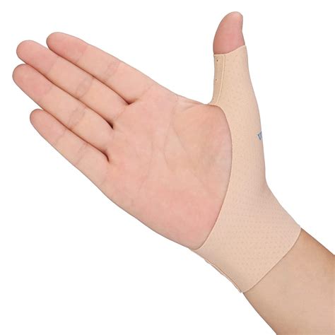 VELPEAU Elastic Wrist and Thumb Compression Sleeve (One Pair) – Soft ...