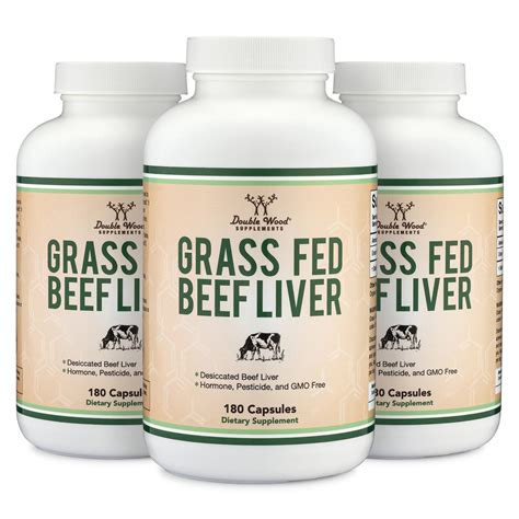 Beef Liver Supplements | Double Wood Supplements