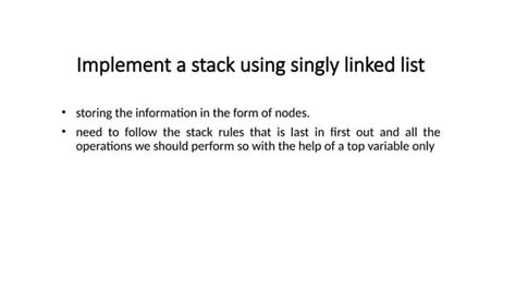 Implementation of Stack Using Linked List by Jeny's 的图像结果