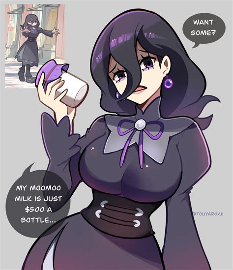 hex maniac and hex maniac (pokemon and 1 more) drawn by touyarokii ...