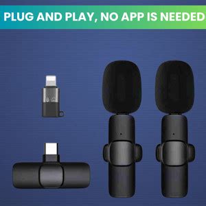 FRONY K9 Dual (Wireless Microphone) With Bluetooth Mic & Plug for ...