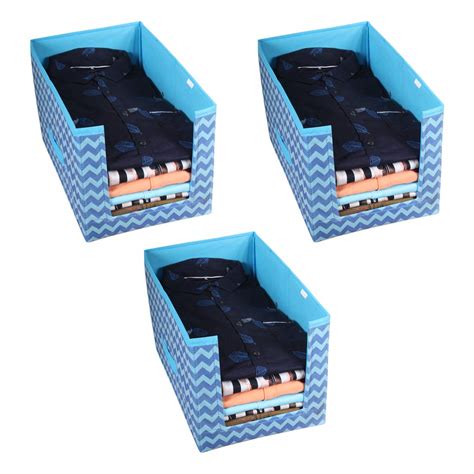 PrettyKrafts 3 Pcs Non Woven Shirt Stacker/Cloth Organizer for Storage ...