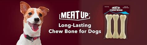 Buy Meat Up Puppy Chews Bones 6 Inches 500g (250g + 250g Free ...