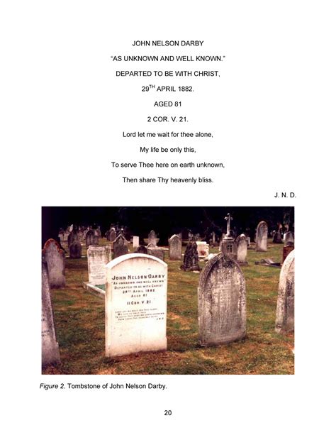 John Nelson Darby: His Contributions to Contemporary Theological Higher ...