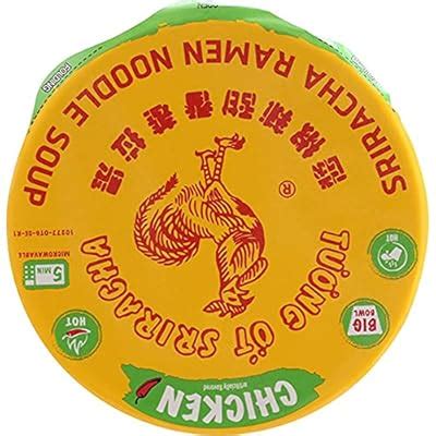 Buy Aces, Huy Fong Sriracha Rooster Ramen Noodle Bowls of instant ...