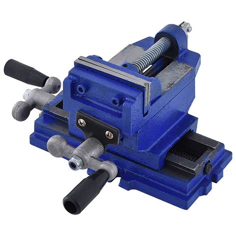 Buy LXB 4-Inch Drill Press X-Y Compound Vise Cross Slide Mill, Two-Way ...