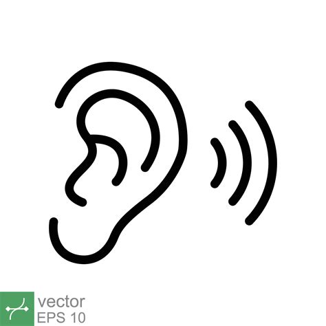 Clipart Ear Listening