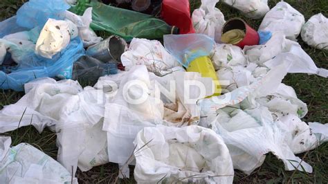Used Disposable Diapers