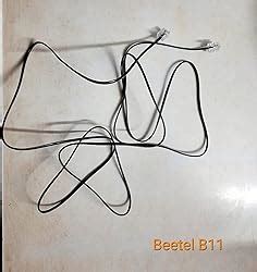 Beetel B11 Corded Landline Phone, Ringer Volume Control, LED for Ring ...