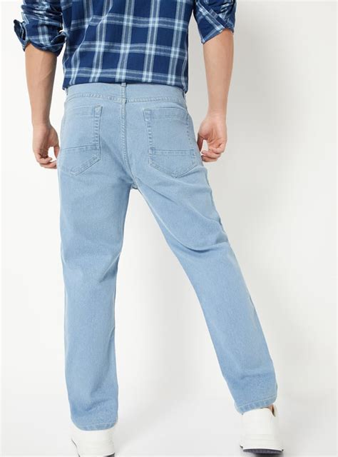 Buy Men Washed Carrot Fit Jeans Online at just Rs. 799.0 ...