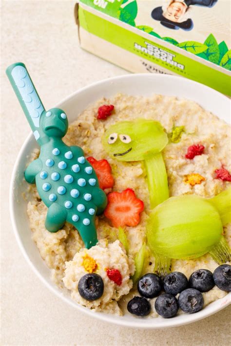 Dinosaur Egg Oatmeal - Dinosaur Notes