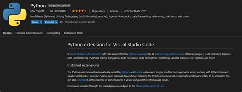 Image result for Python Extension vs Code