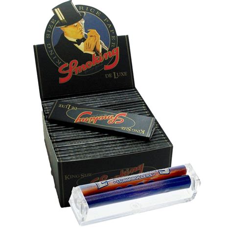 50 Smoking Papers + rolling machine DELUXE, 39,99