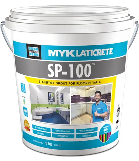 MYK Laticrete SP-100 Epoxy Tile Grout, Resin + Hardener Bucket (Part A ...