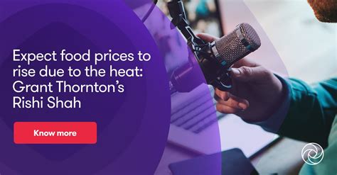 Rising Food Prices Due to Heat | Grant Thornton Bharat