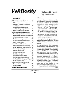 VeRBosity - Fill and Sign Printable Template Online
