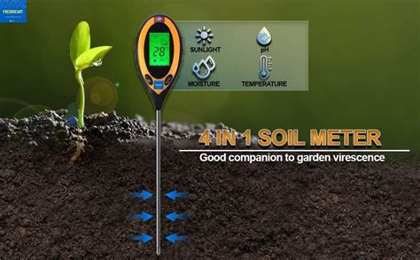 Buy Planter Sensor-4-in-1- pH Acidity, Moisture Level, Water & Soil ...