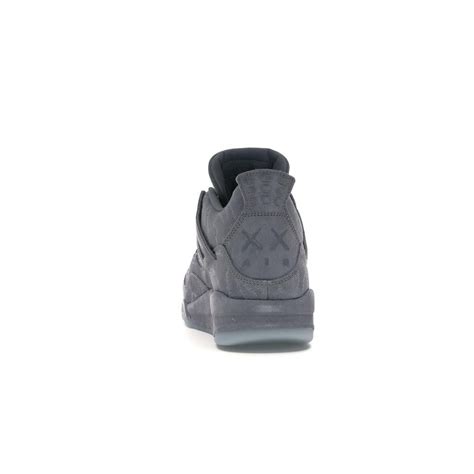 Buy Kaws x Jordan 4 Retro - Grey Suede Sneaker | 10 Hills Studio