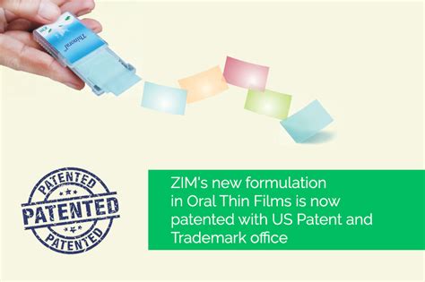 Zim Laboratories Announces New Granted US Patent