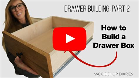 How to Build Drawer Box 的图像结果