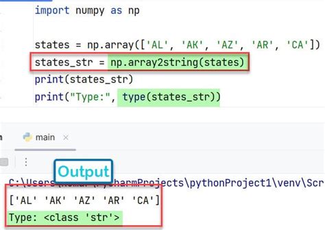 Image result for How to Convert Array to String in Python