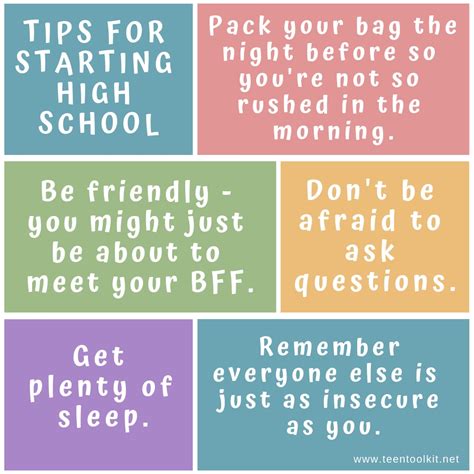 Best High School Tips at Valerie Mcadoo blog