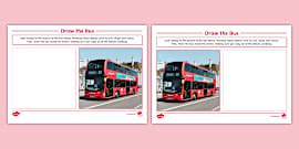 Bus Adjectives Worksheet - Twinkl English