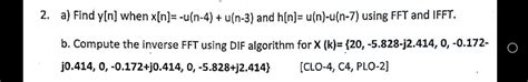 DIF FFT Algorithm 的图像结果