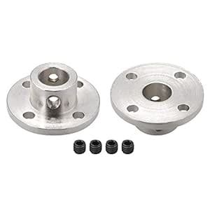 uxcell 10mm Inner Dia H13*D16 Rigid Flange Coupling Motor Guide Shaft ...