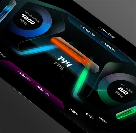 Image result for AIDA64 Sensor Panel Designs