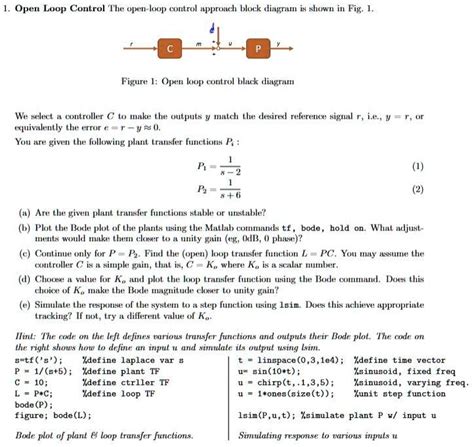 Image result for Open Loop Control System Block Diagram