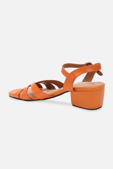 Buy Women Orange Casual Heels Online - 39691928 | Allen Solly