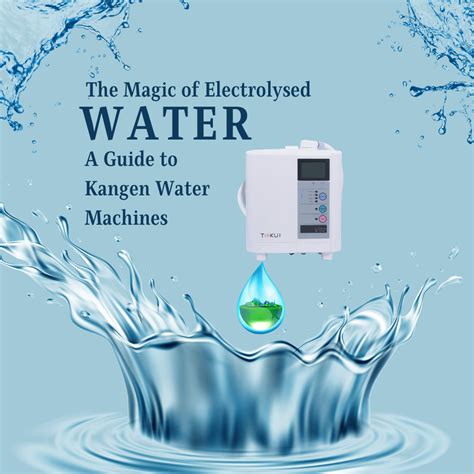 A Guide to Kangen Electrolysed Water Machines | Tokui – Tokui Pty Ltd
