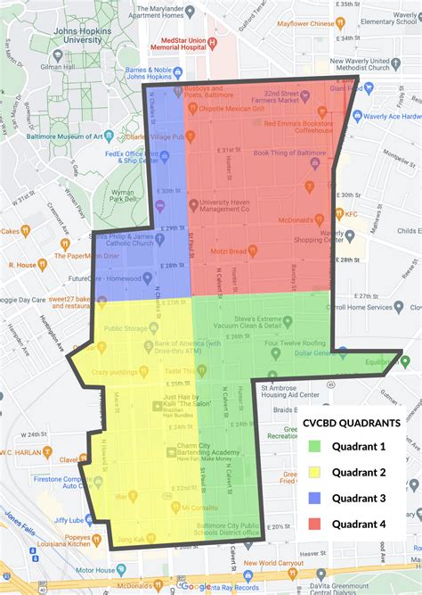 CVCBD — Charles Village Community Benefits District