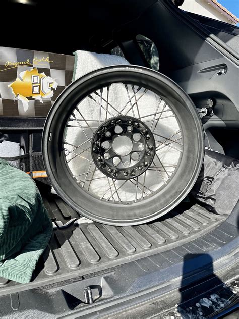 FOR SALE: OEM Front & Rear Spoked Wheels, 2019 R nineT Roadster, 12k ...