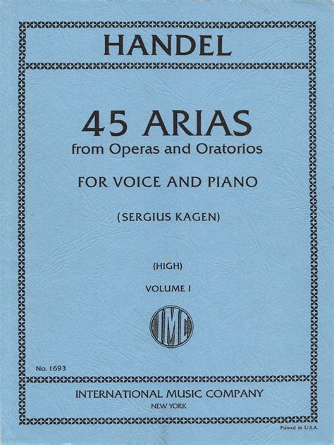 Image result for Handel Opera Arias