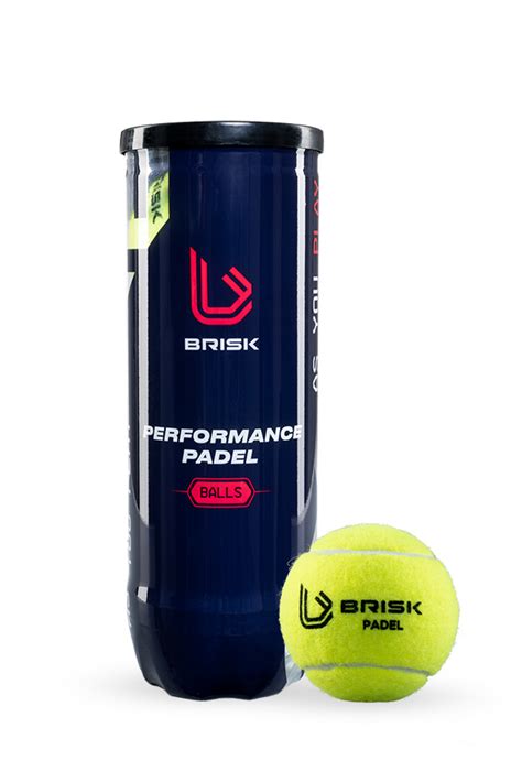 Performance Padel Ball - (Pack Of Three) – Brisk Padel India