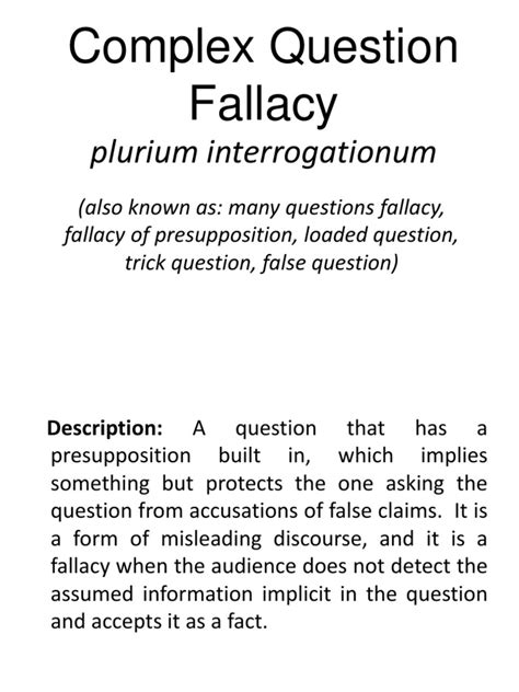 Image result for Complex Question Fallacy Examples Ads