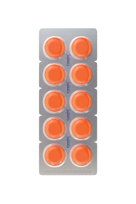 Cofrite Orange Lozenges (Strip of 10) – mavenspick