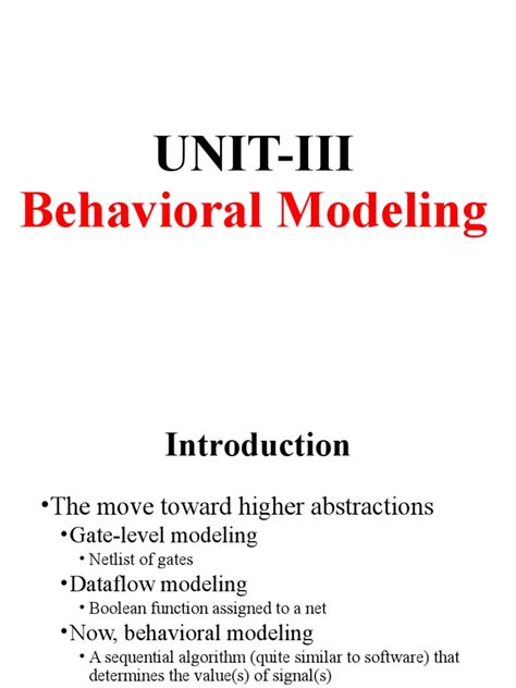 Image result for Behavioral Model Theory