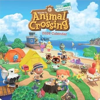 Buy Animal Crossing: New Horizons 2026 Wall Calendar Book Online at Low ...