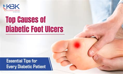 Causes of Diabetic Foot Ulcers: Don’t Ignore These Signs