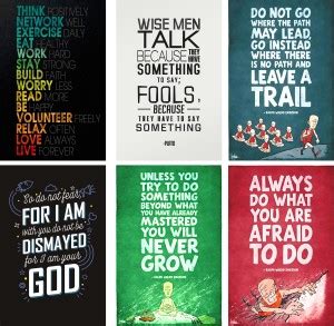 Combo Pack of 6 HD Inspirational Quotes and Motivational Wall Posters ...